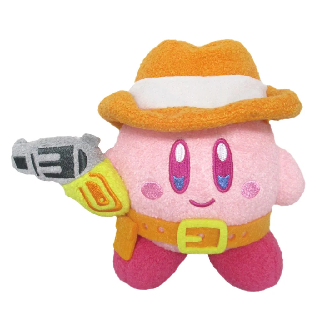 Little Buddy - 6" Muteki! Suteki! Kirby Gun Man Plush (C08)